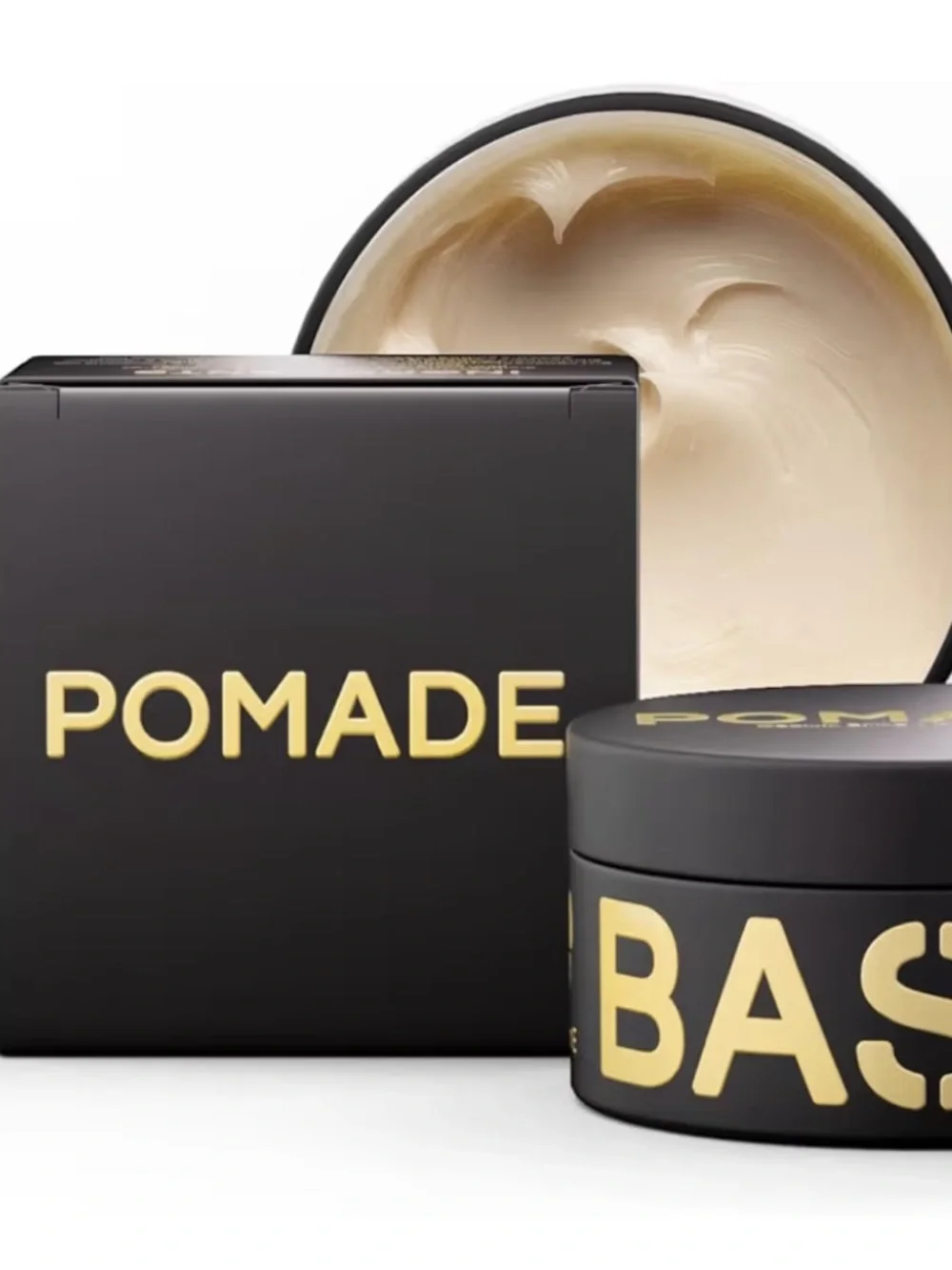BASED Pomade for Men, Quality Hair Care with Medium Hold, Natural Shine & Fragra